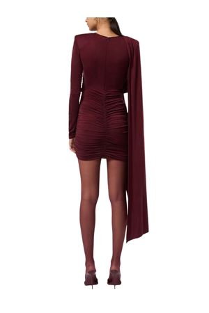 Abito mini aderente Xenia bordeaux THE ANDAMANE | T180119BTJV045383